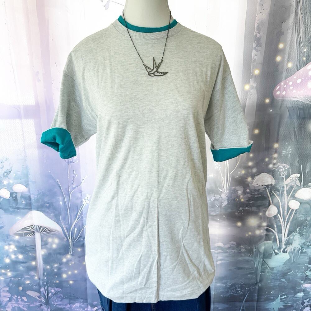 VTG 90s Fruit Of The Loom Single Stitch Blank T Shirt Medium Double Deadstock